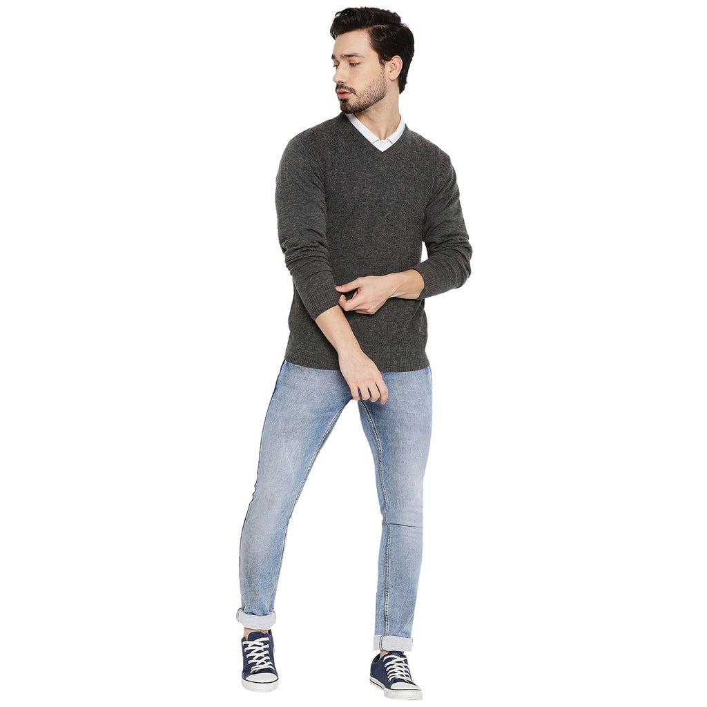 Duke Urban Men Full Sleeve V Neck Sweater (SDS2048)