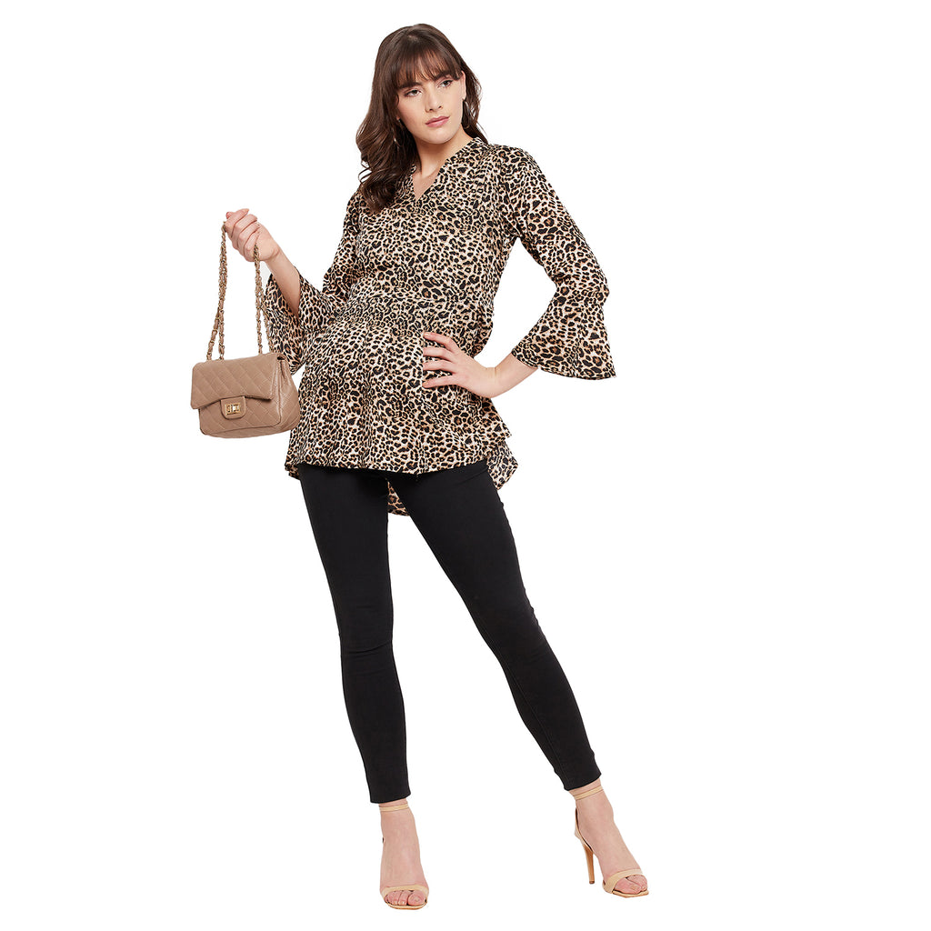 Duke Urban Mandarin Collar Lady Top (SDX3215)