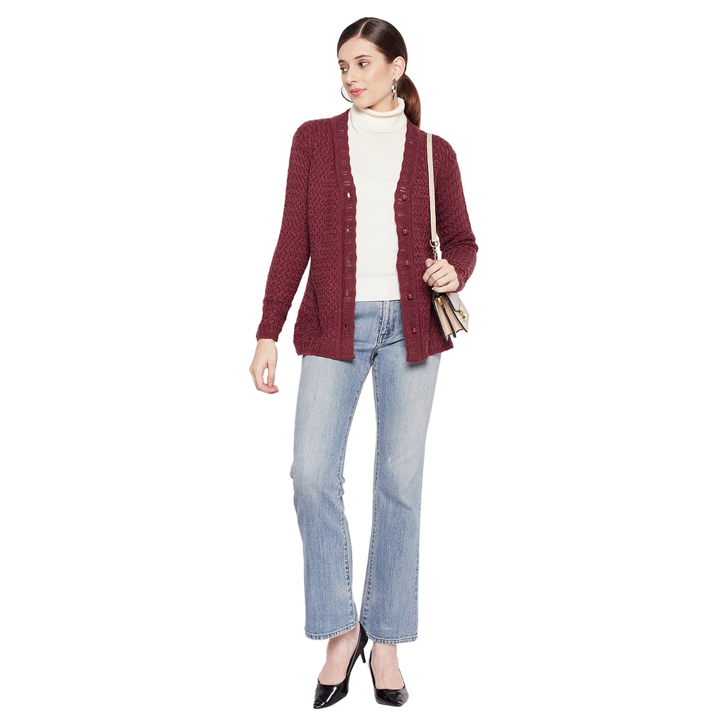 Duke Urban Women Full Sleeve Cardigan (SDS1068)
