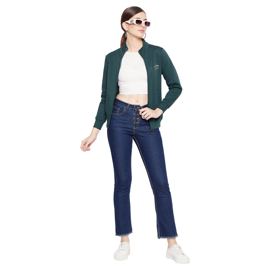 Duke Urban Women Full Sleeve Zipper Sweatshirt (LFX870)