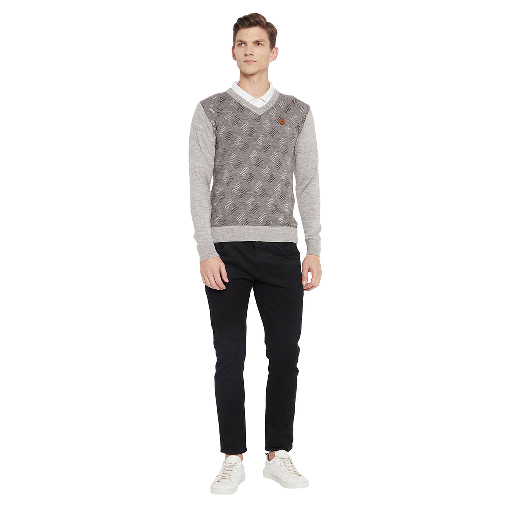 Duke Urban Men Full Sleeve V Neck Sweater (SDS8037)