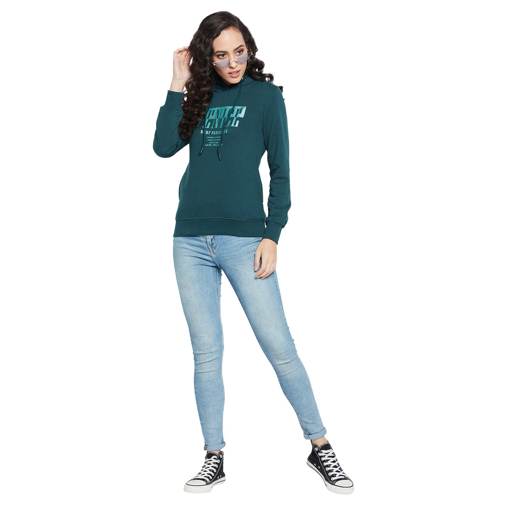 Duke Urban Women Full Sleeve Hooded Sweatshirt (LFX815)