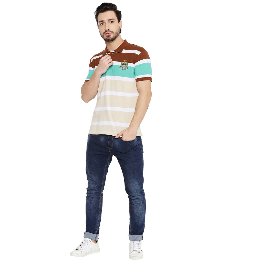 Duke Urban Men Half Sleeve Cotton T-shirt (LF5420)