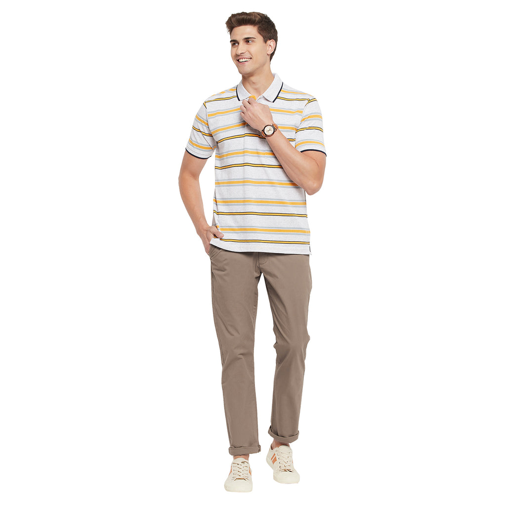 Duke Urban Men Expendable Waist Slim Fit Trousers (SDT4513E)