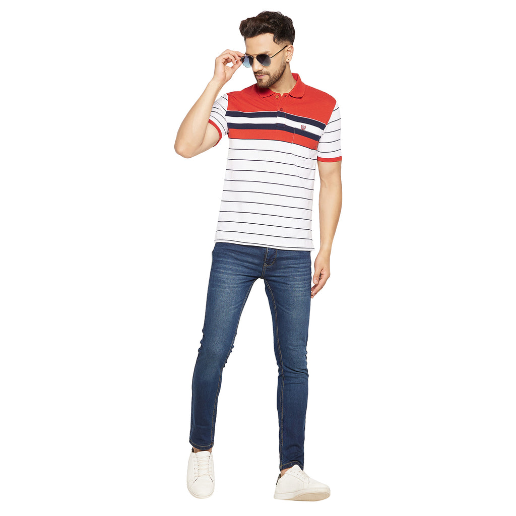 Duke Urban Men Half Sleeve Cotton T-shirt (LF5704)