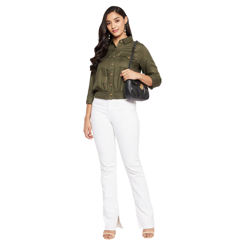 Duke Stardust Ladies Crop Shirt (SDX3805)