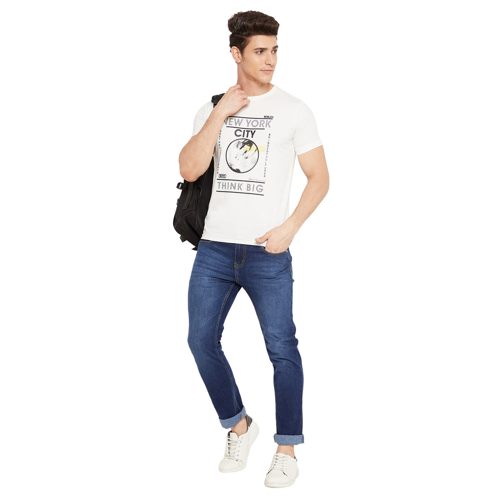 Duke Urban Men Half Sleeve Cotton T-shirt (LQ3918)