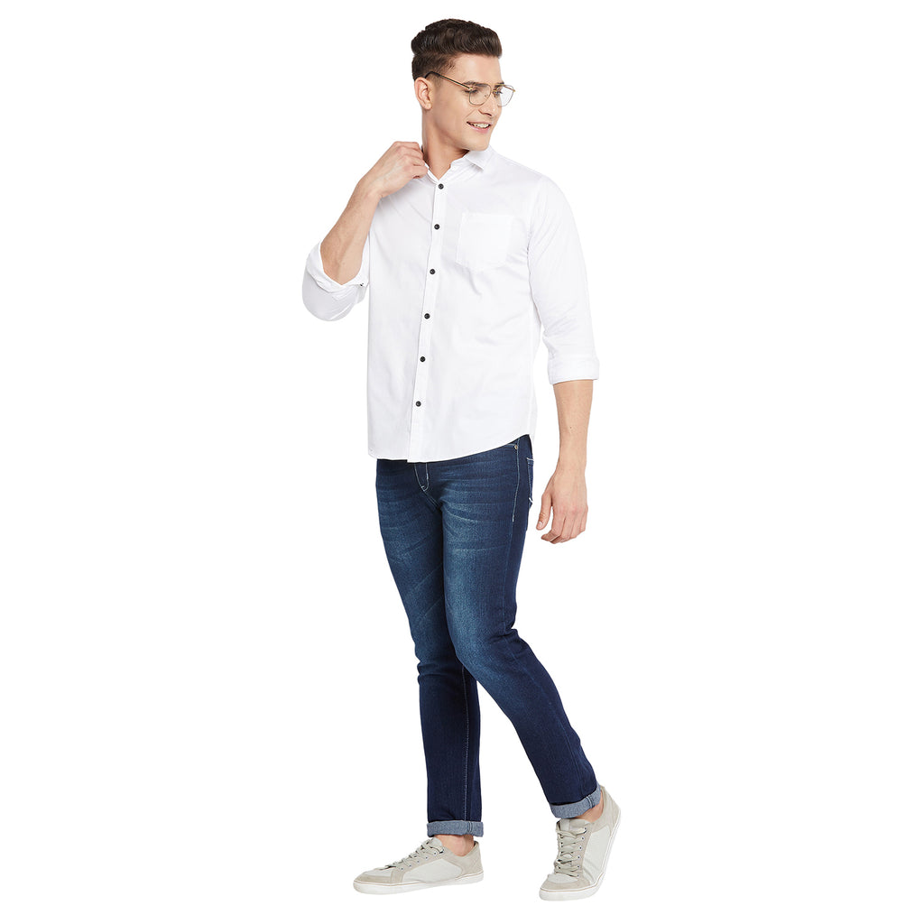 Duke Urban Men Full Sleeve  Cotton Shirt (SDO5SATR)