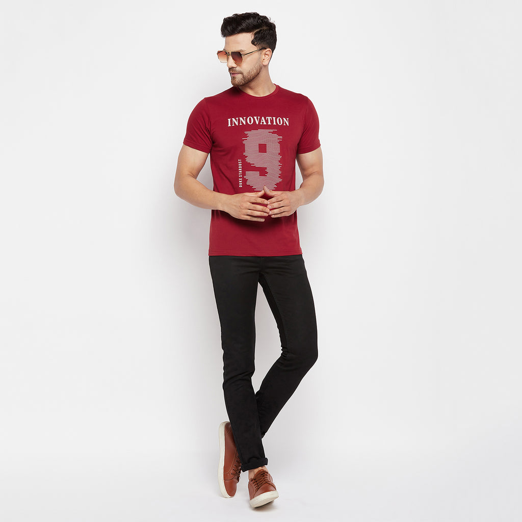 Duke Urban Men Half Sleeve Cotton T-shirt (ONSDVP39)