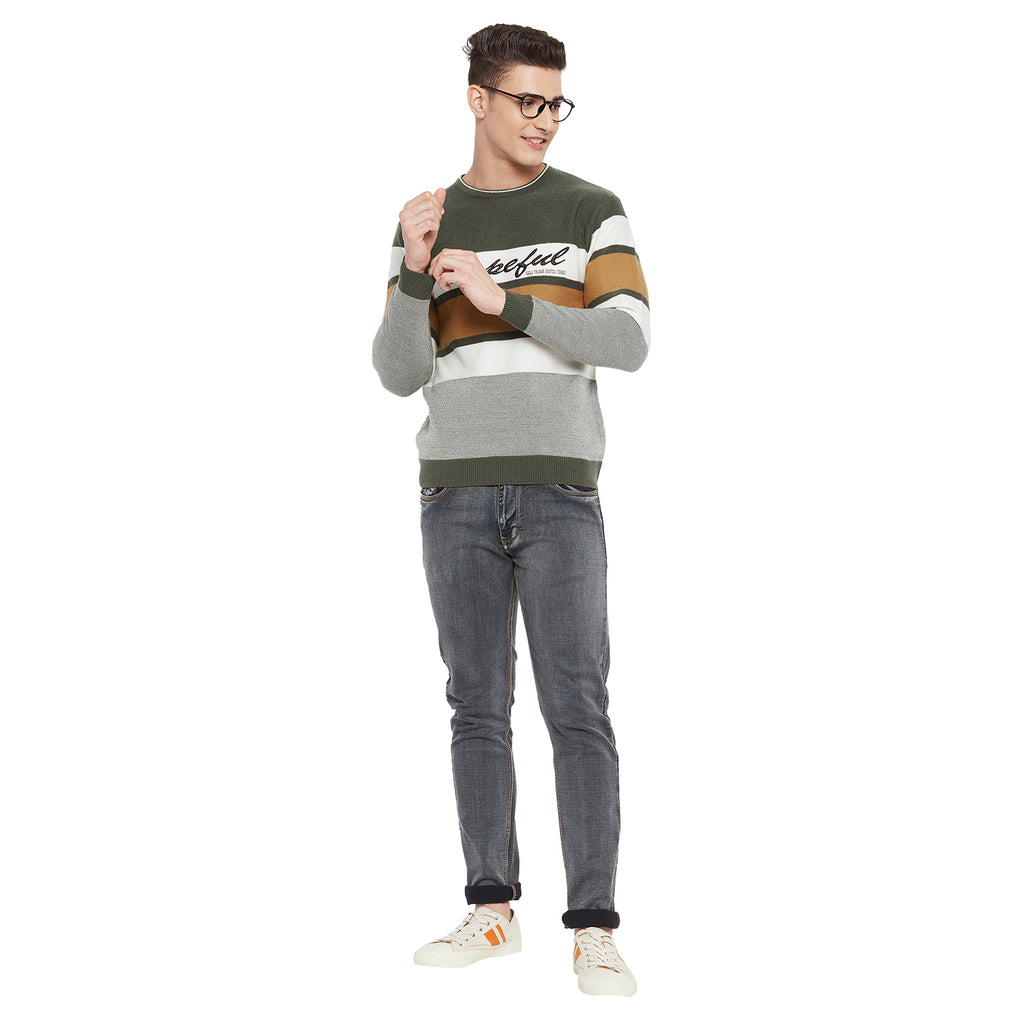 Duke Urban Men Full Sleeve Round Neck Sweater (SDS2092)