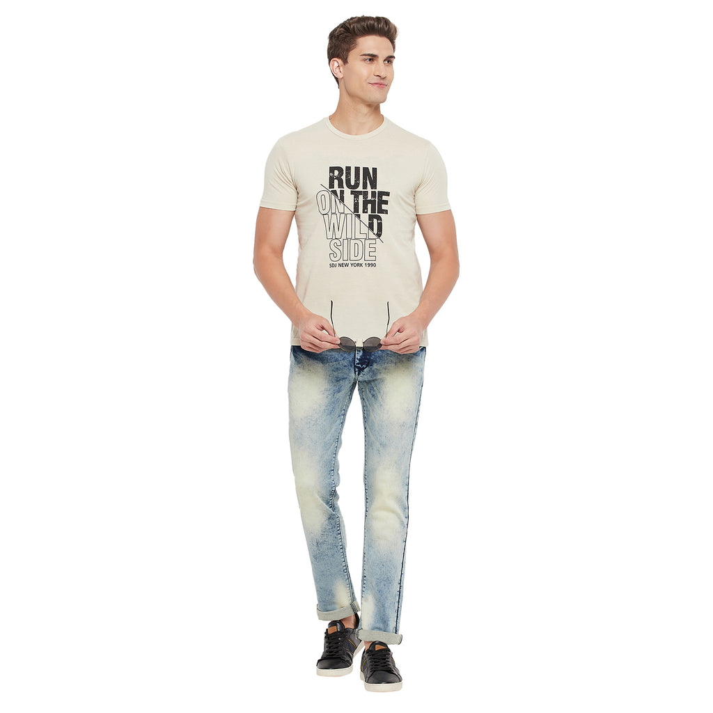Duke Urban Men Half Sleeve Cotton T-shirt (ONSDVP37)