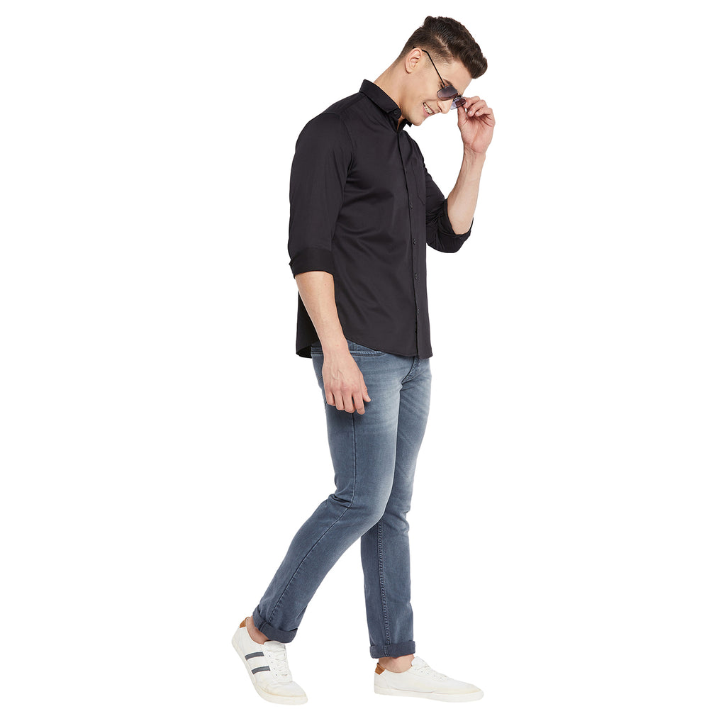 Duke Urban Men Full Sleeve  Cotton Shirt (SDO5SATR)