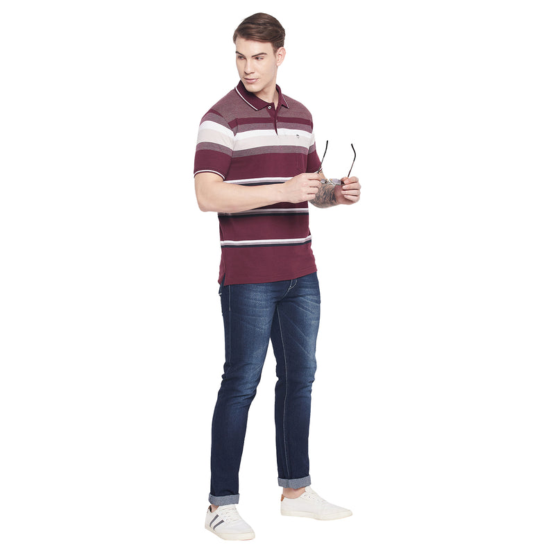 Duke Urban Men Half Sleeve Cotton T-shirt (LF5707)