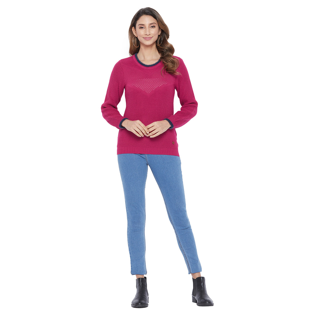 Duke Urban Women Full Sleeve Sweater (SDS937)