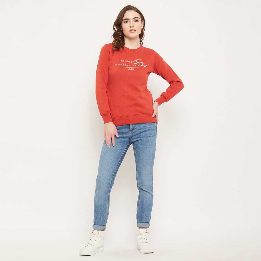 Duke Urban Women Printed Sweatshirt (LFX872)