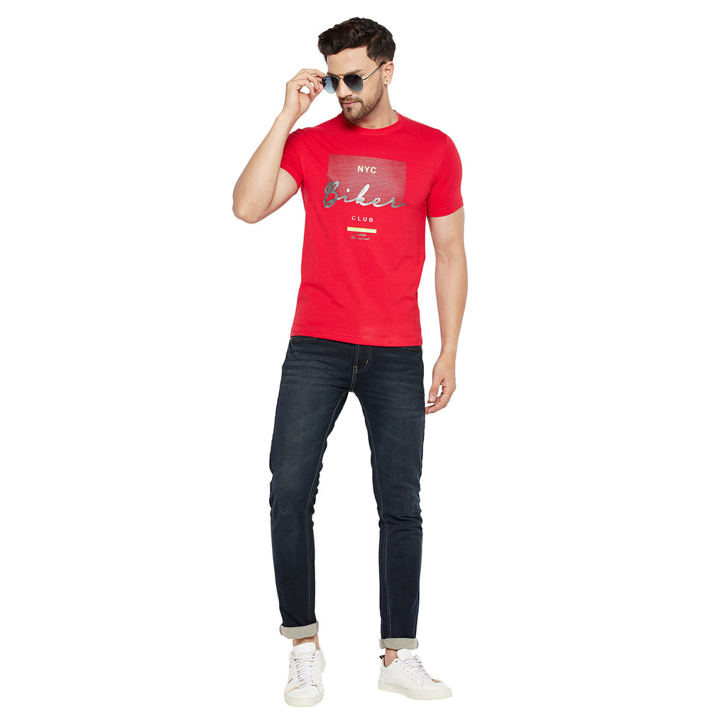 Duke Urban Men Half Sleeve Cotton T-shirt (LF5741)