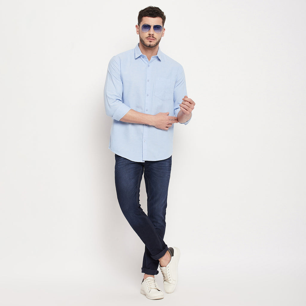 Duke Urban Men Full Sleeve Cotton Shirt (SDO7PLOA)