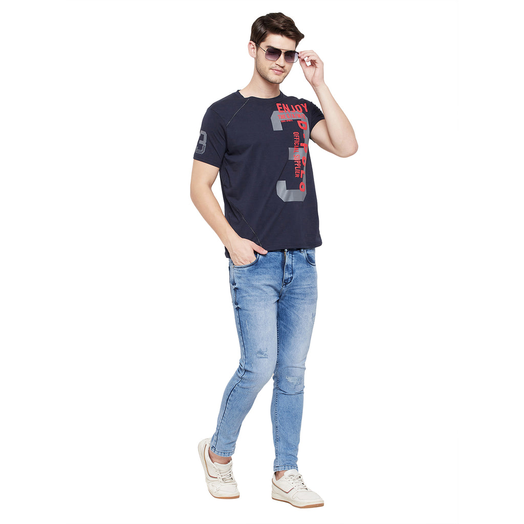 Duke Urban Men Half Sleeve Cotton T-shirt (LQ3927)
