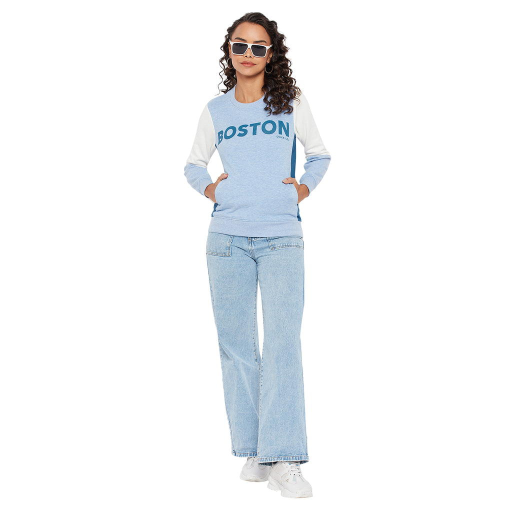 Duke Urban Women Round Neck Sweatshirt (LFX856)