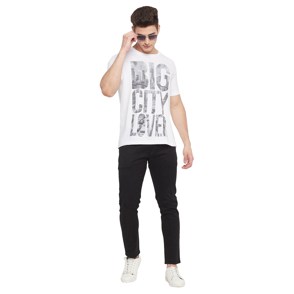 Duke Urban Men Half Sleeve Cotton T-shirt (LF5255)