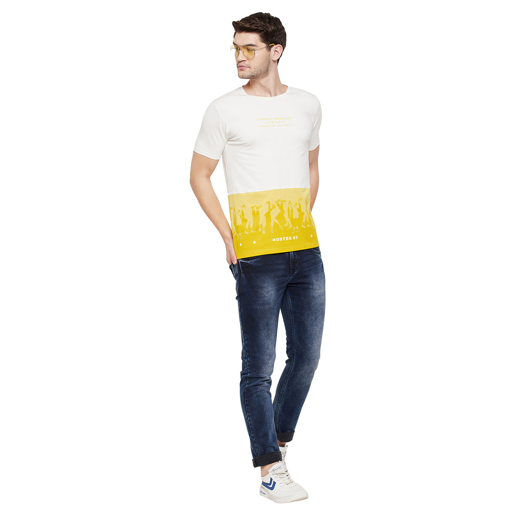 Duke Urban Men Half Sleeve Cotton T-shirt (LQ3557)