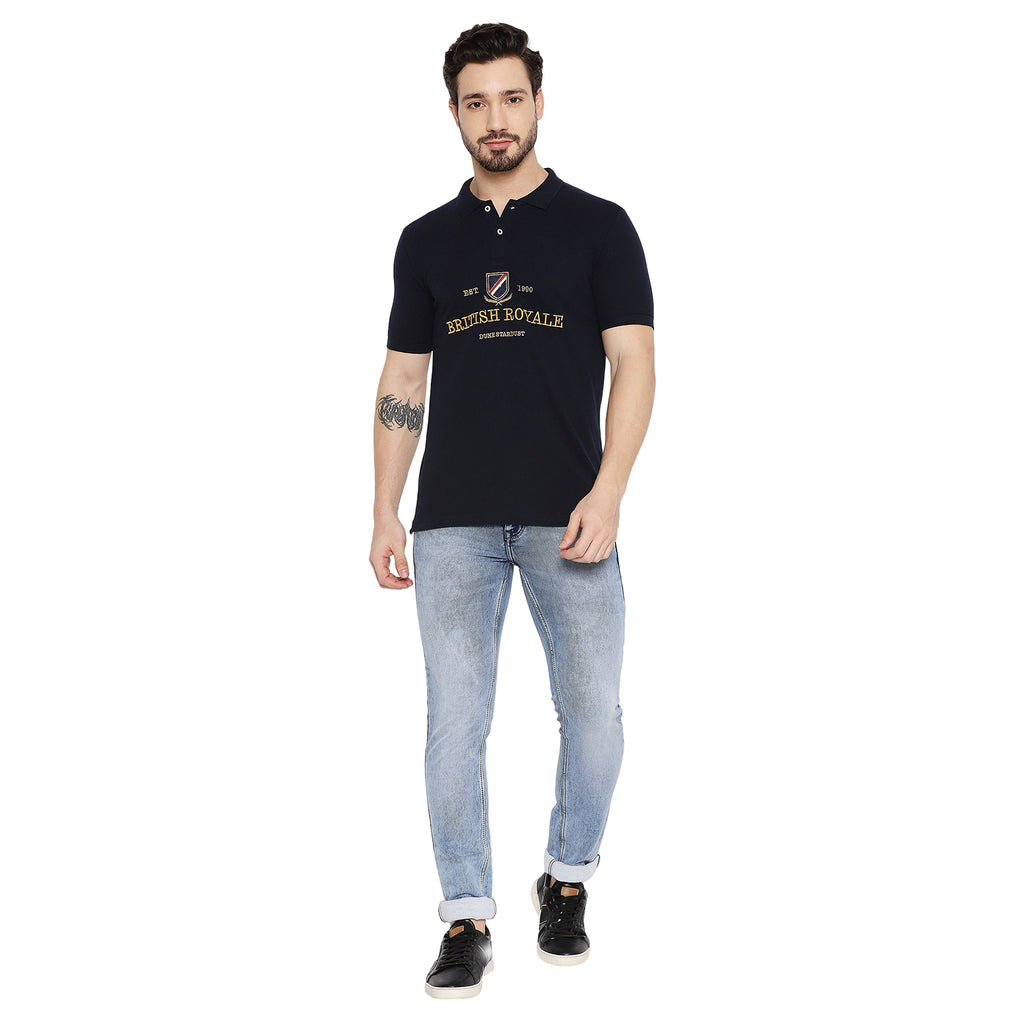 Duke Urban Men Half Sleeve Cotton T-shirt (LF5442)
