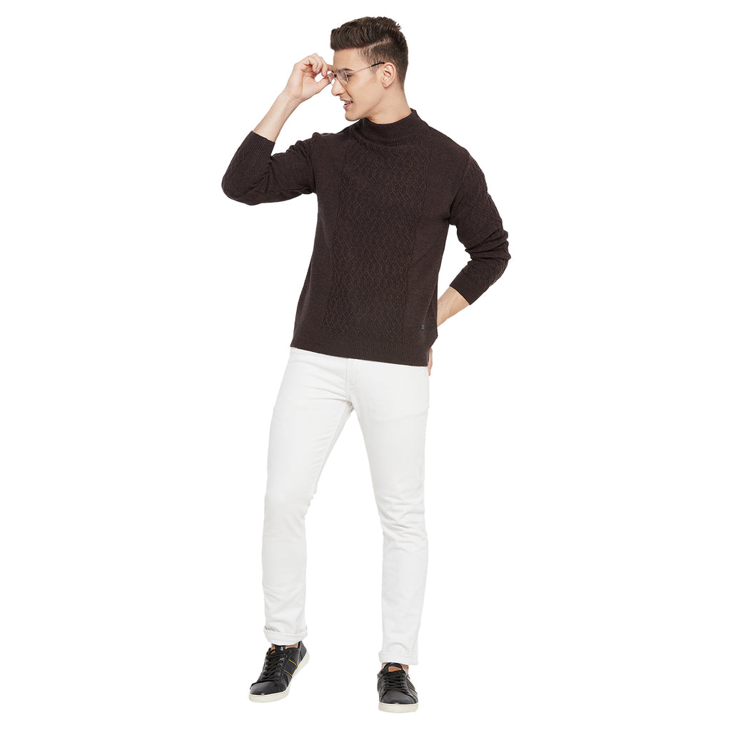 Duke Urban Men Full Sleeve High Neck Sweater (SDS2005)