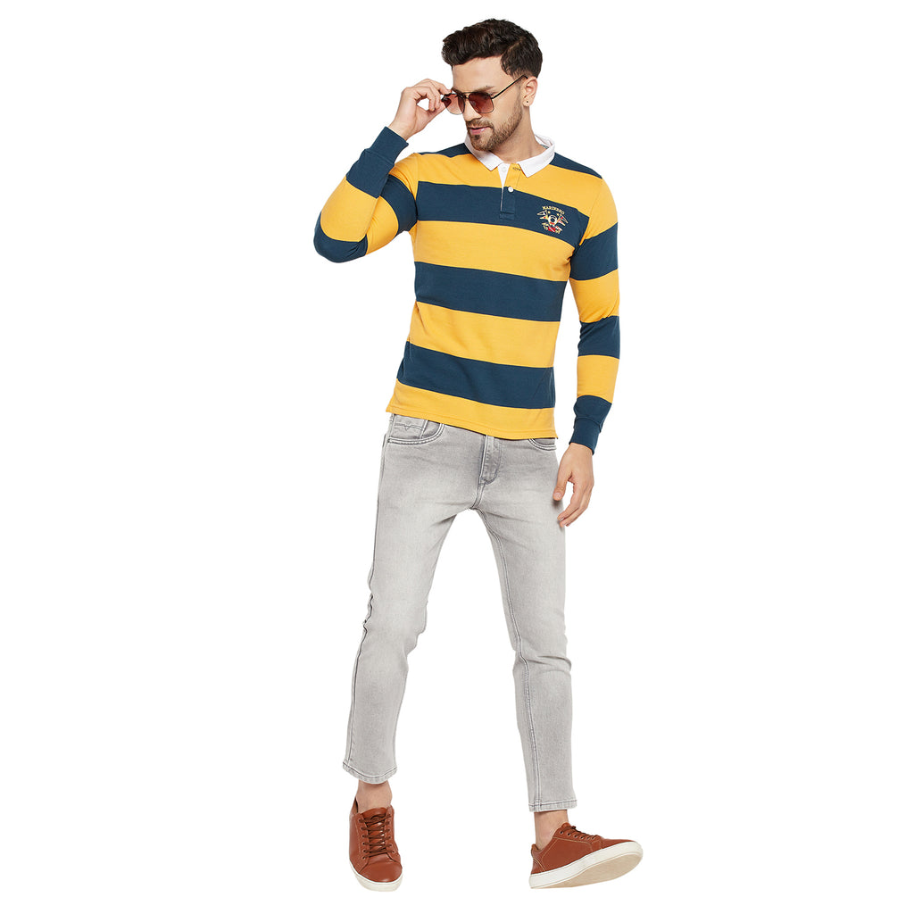 Duke Stardust Men Full Sleeve Cotton T-shirt (LF3967)