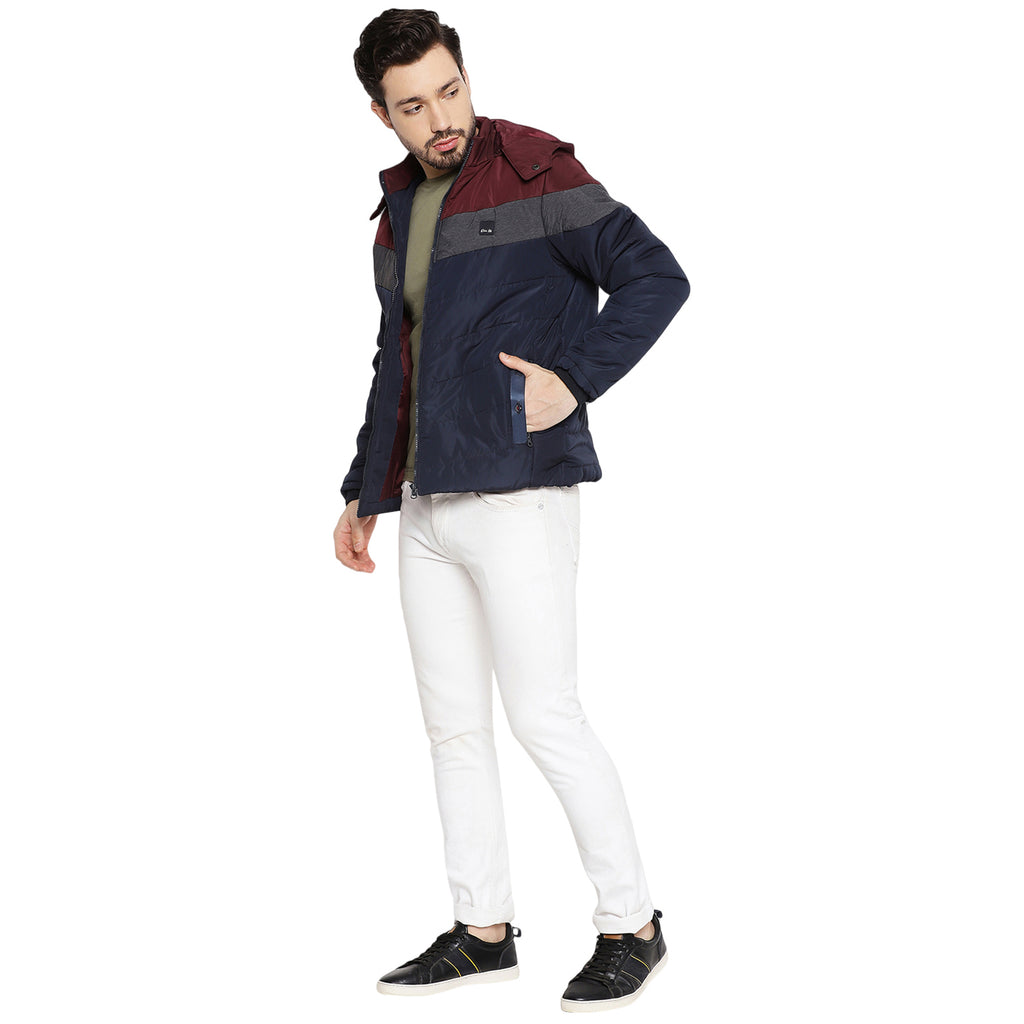 Duke Urban Men Full Sleeve Hooded Jacket (SDZ1068)