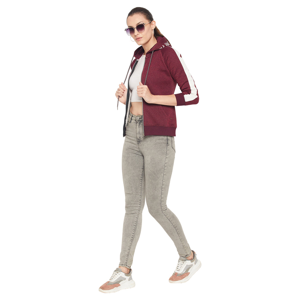Duke Urban Women Full Sleeve Hooded Sweatshirt (LFX750)