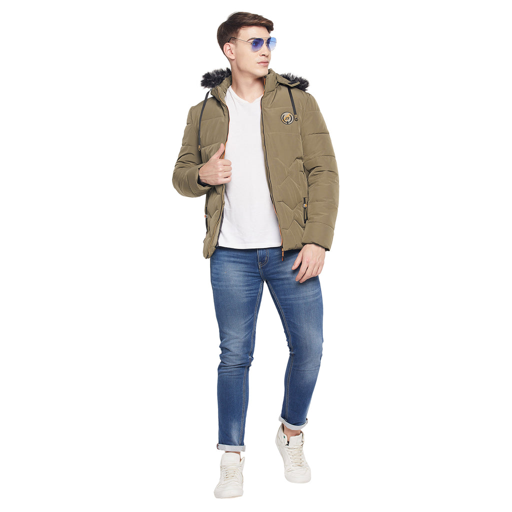 Duke Urban Men Full Sleeve Hooded Jacket (SDZ943)