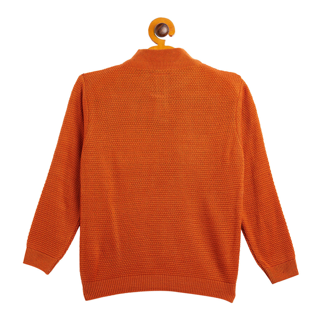 Duke Urban Boys Full Sleeve Button Placket Sweater (SDS3604)