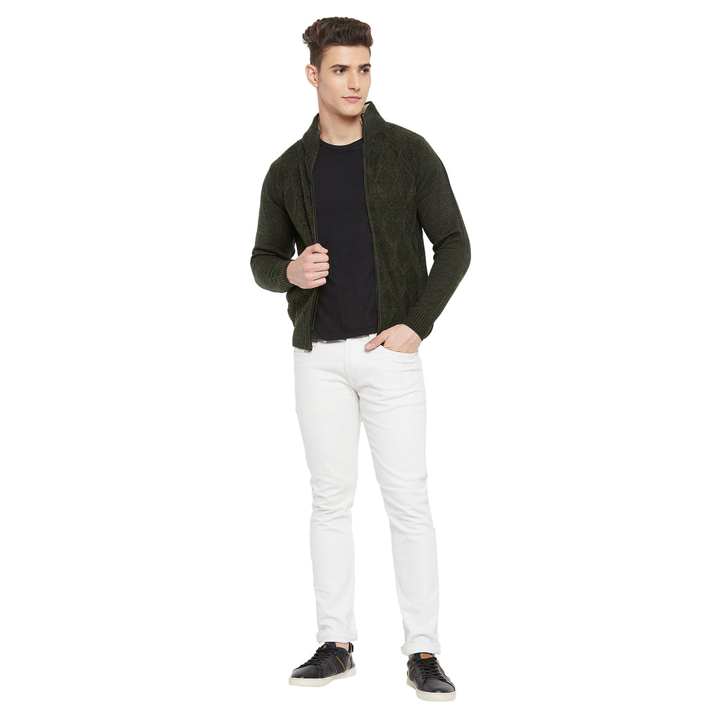 Duke Urban Men Full Sleeve High Neck Sweater (SDS683R)