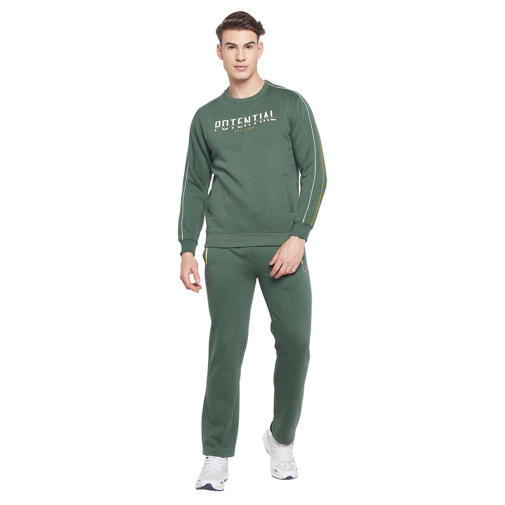 Duke Urban Men Solid Track-Suit (LF3715)