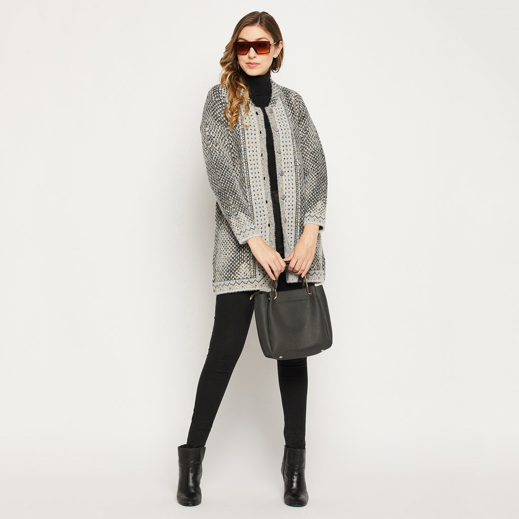 Duke Urban Women Full Sleeve Cardigan (SDS1113)