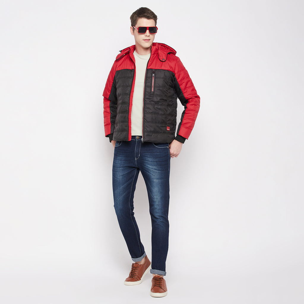 Duke Urban Men Full Sleeve Hooded Jacket (SDZ1071)