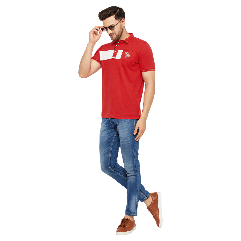 Duke Urban Men Half Sleeve Cotton T-shirt (LF5474)