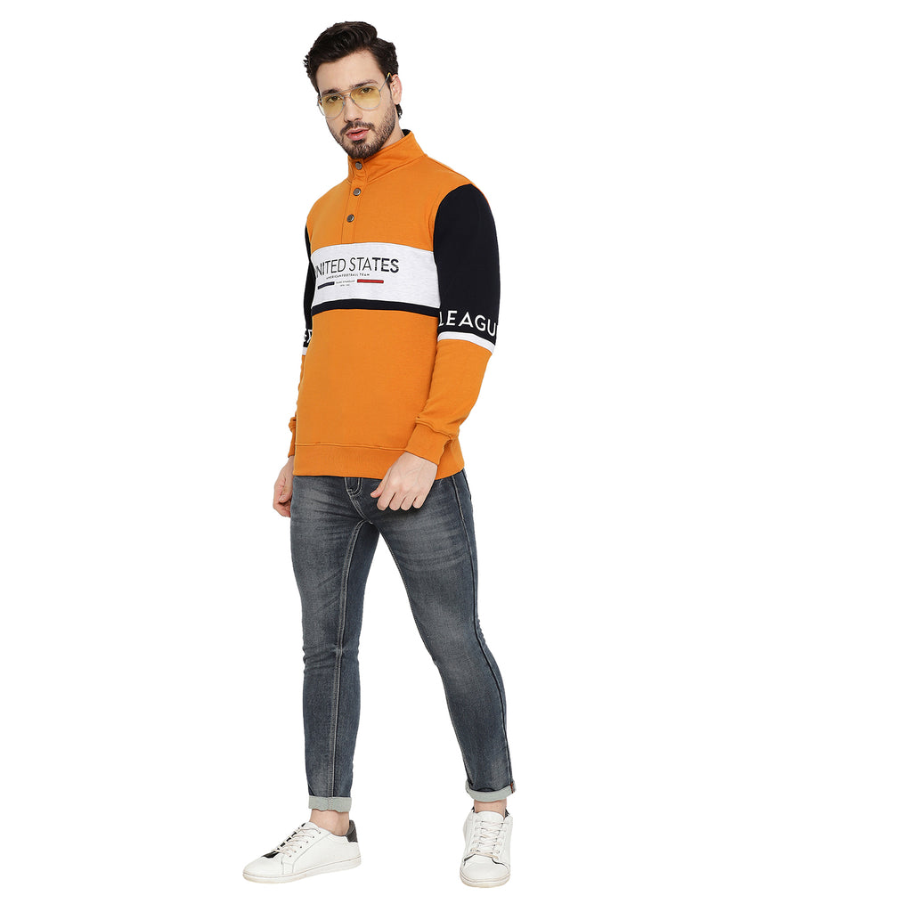 Duke Urban Men Collared Sweatshirt (LF6112)