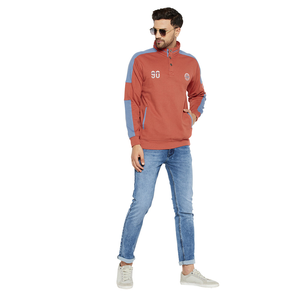Duke Urban Men Collared Sweatshirt (LF6129)