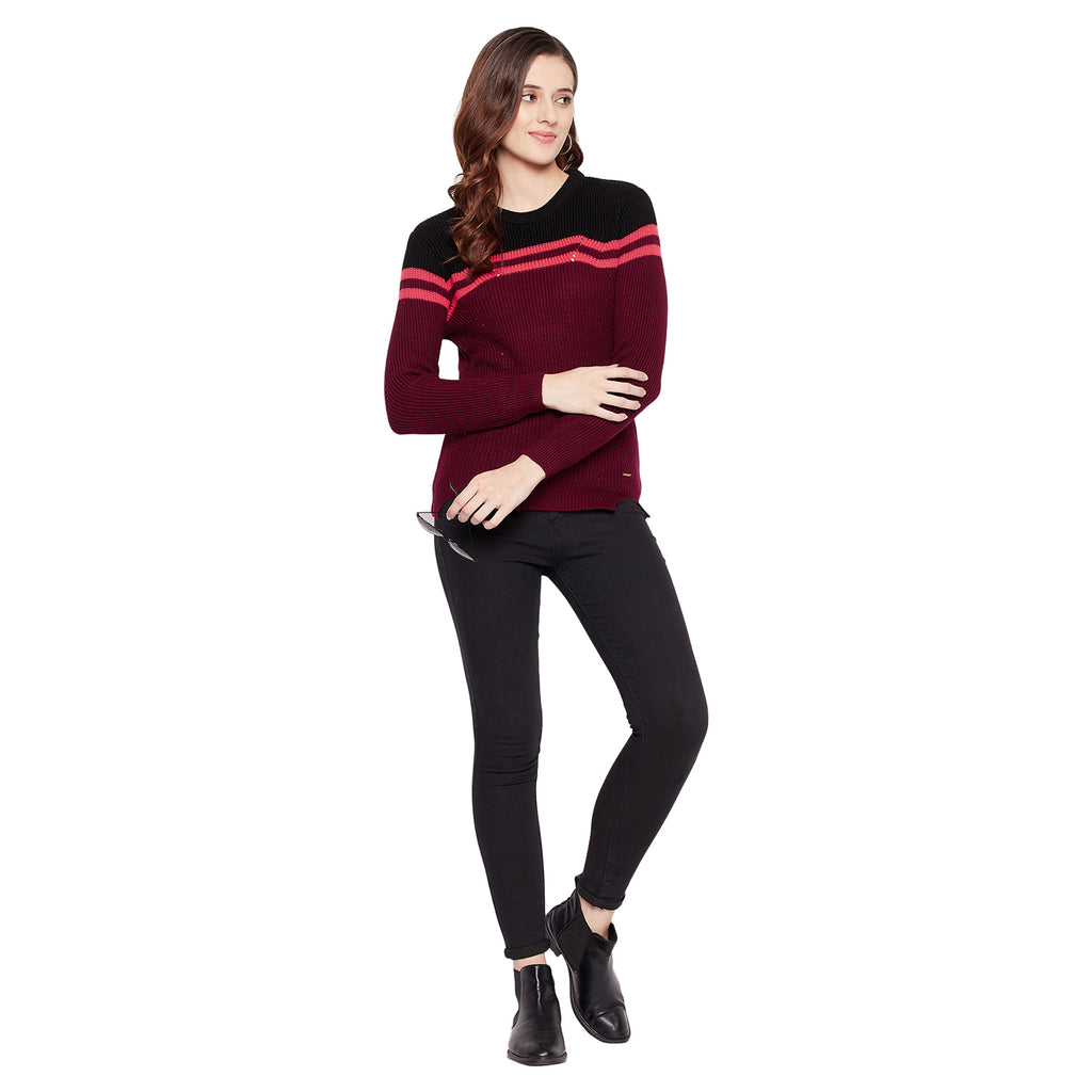 Duke Urban Women Full Sleeve Sweater (SDS916)