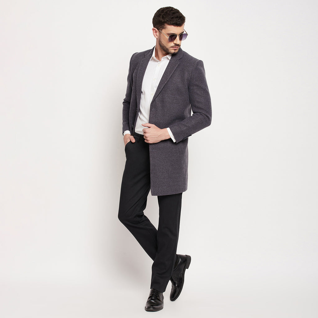 Duke Urban Men Full Sleeve Long Coat (SDZ939)