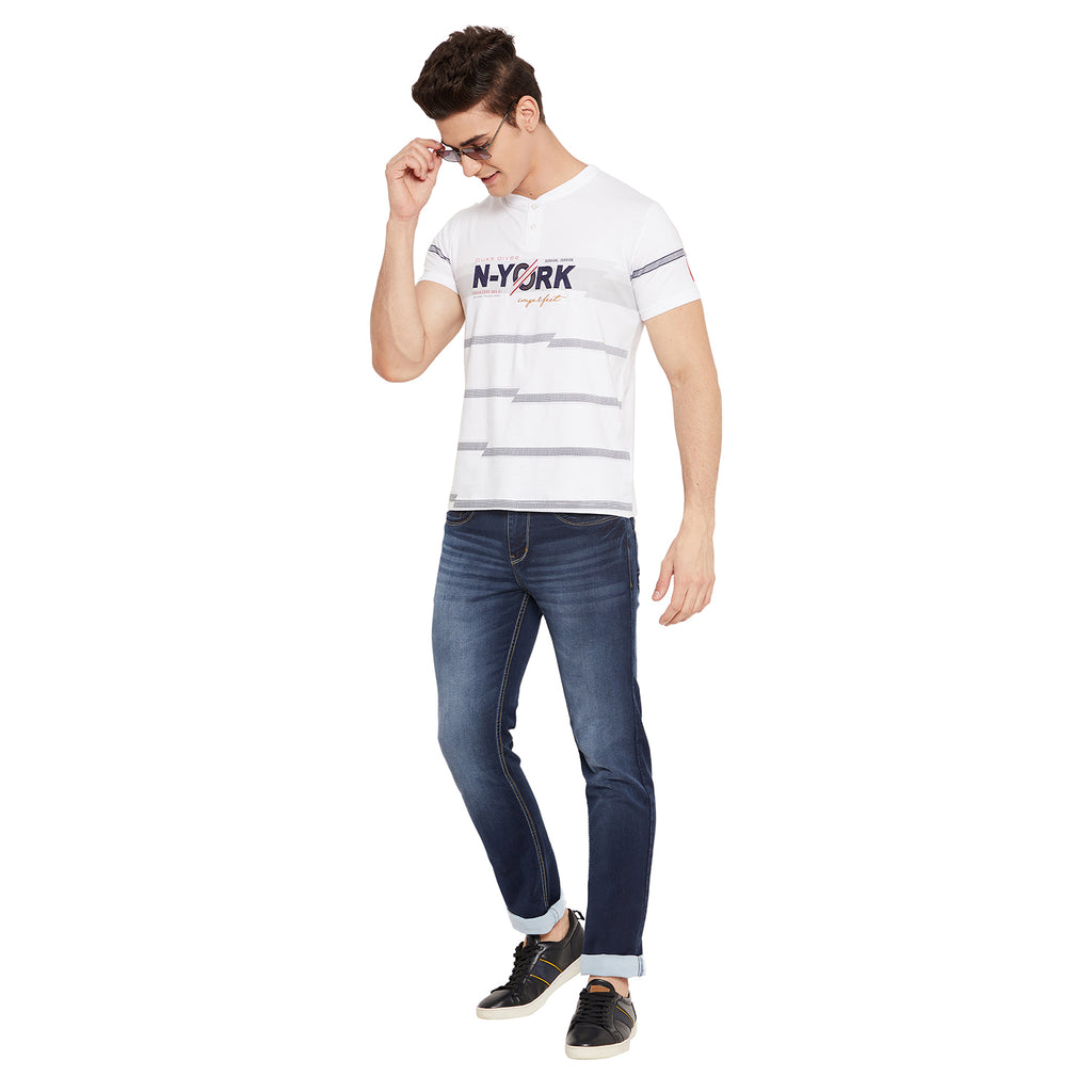 Duke Urban Men Half Sleeve Cotton T-shirt (LQ3715)
