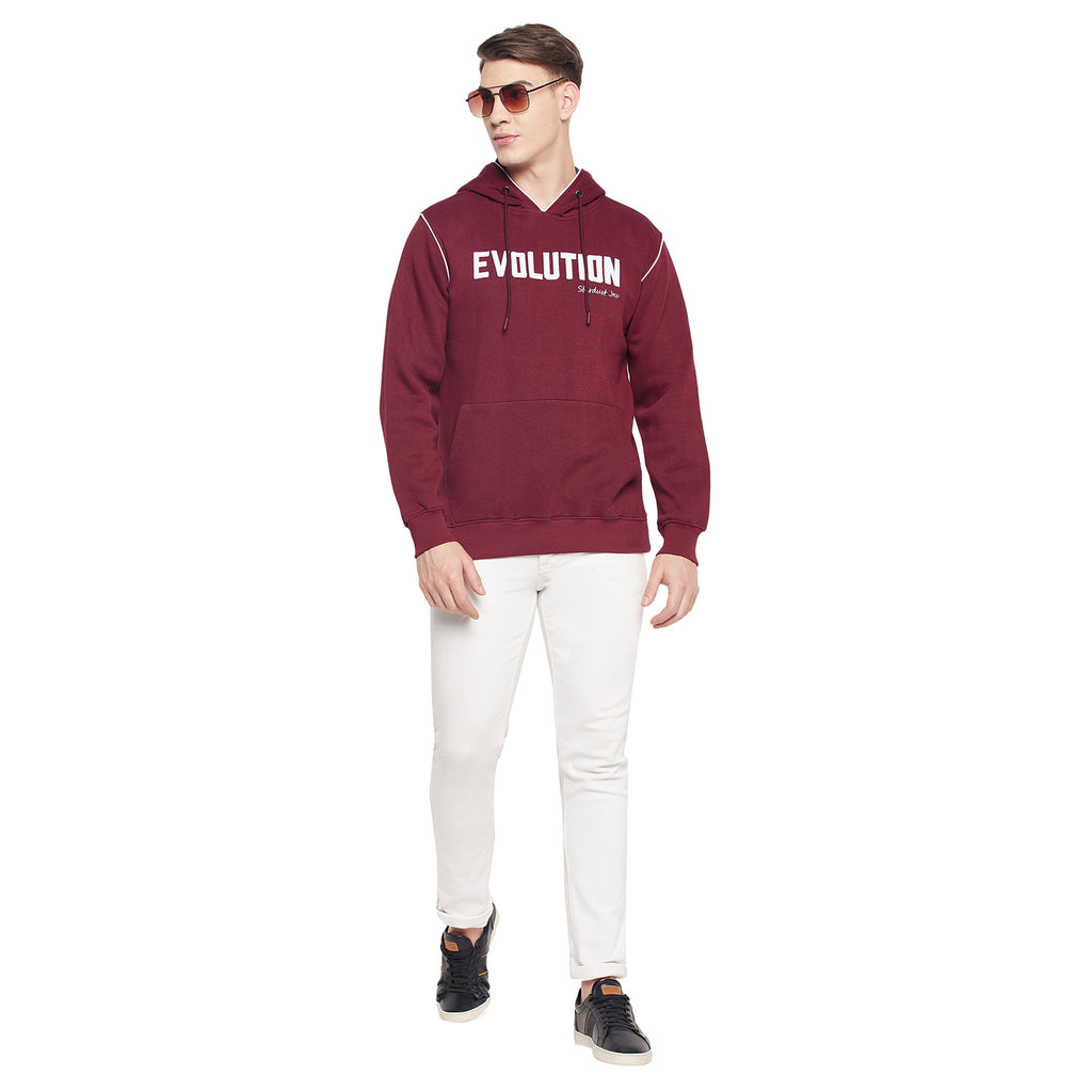 Duke Urban Men Hooded Neck Sweatshirt (LF3865)