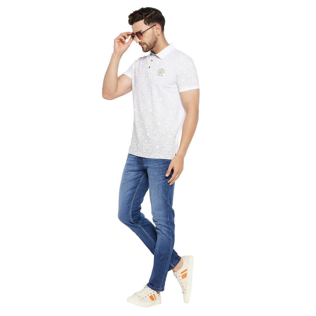Duke Urban Men Half Sleeve Cotton T-shirt (LF5444)