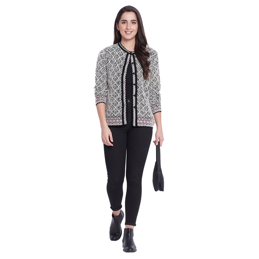 Duke Urban Women Full Sleeve Cardigan (SDS9591)