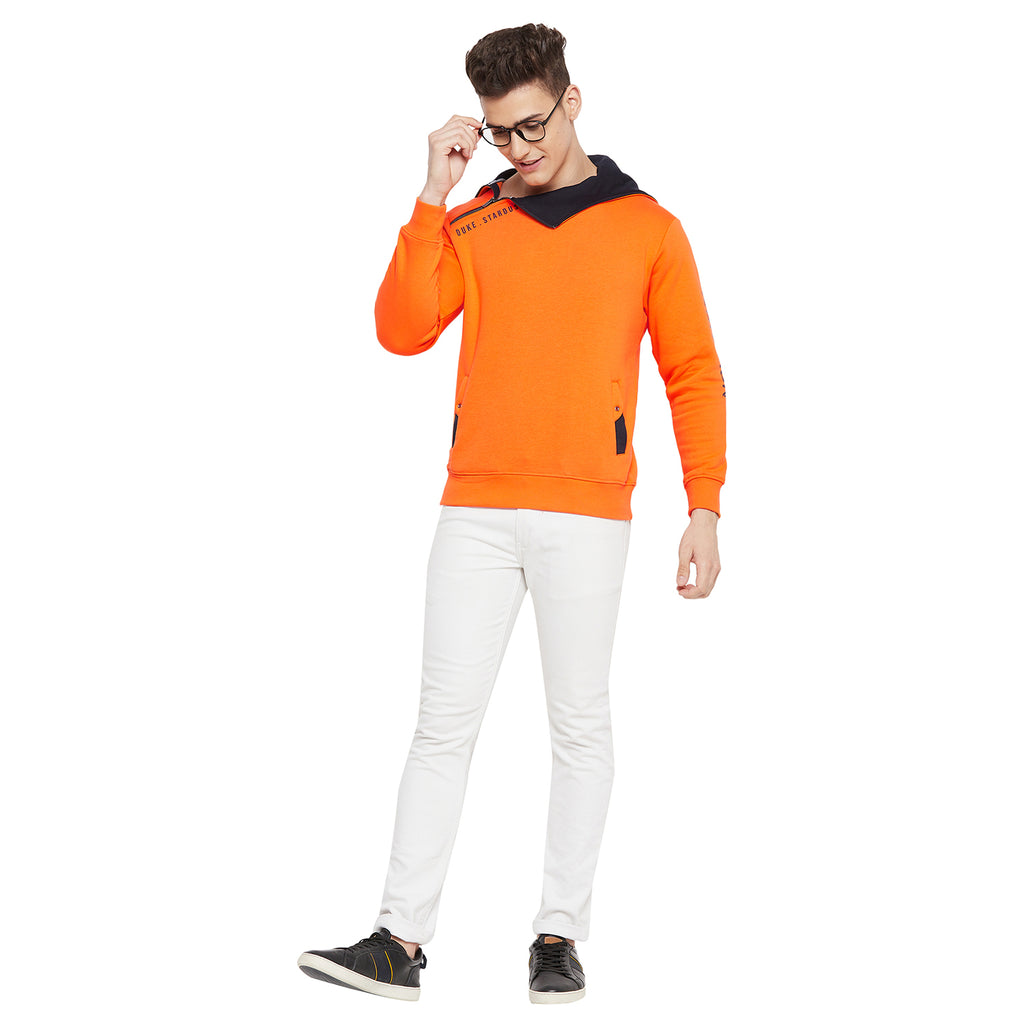 Duke Urban Men Asymmetric Neck Sweatshirt (MLF3801)