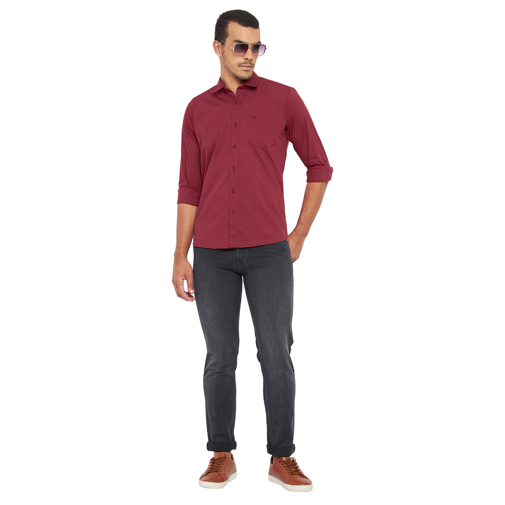 Duke Urban Men Full Sleeve Cotton Shirt (SDO8PLPS)