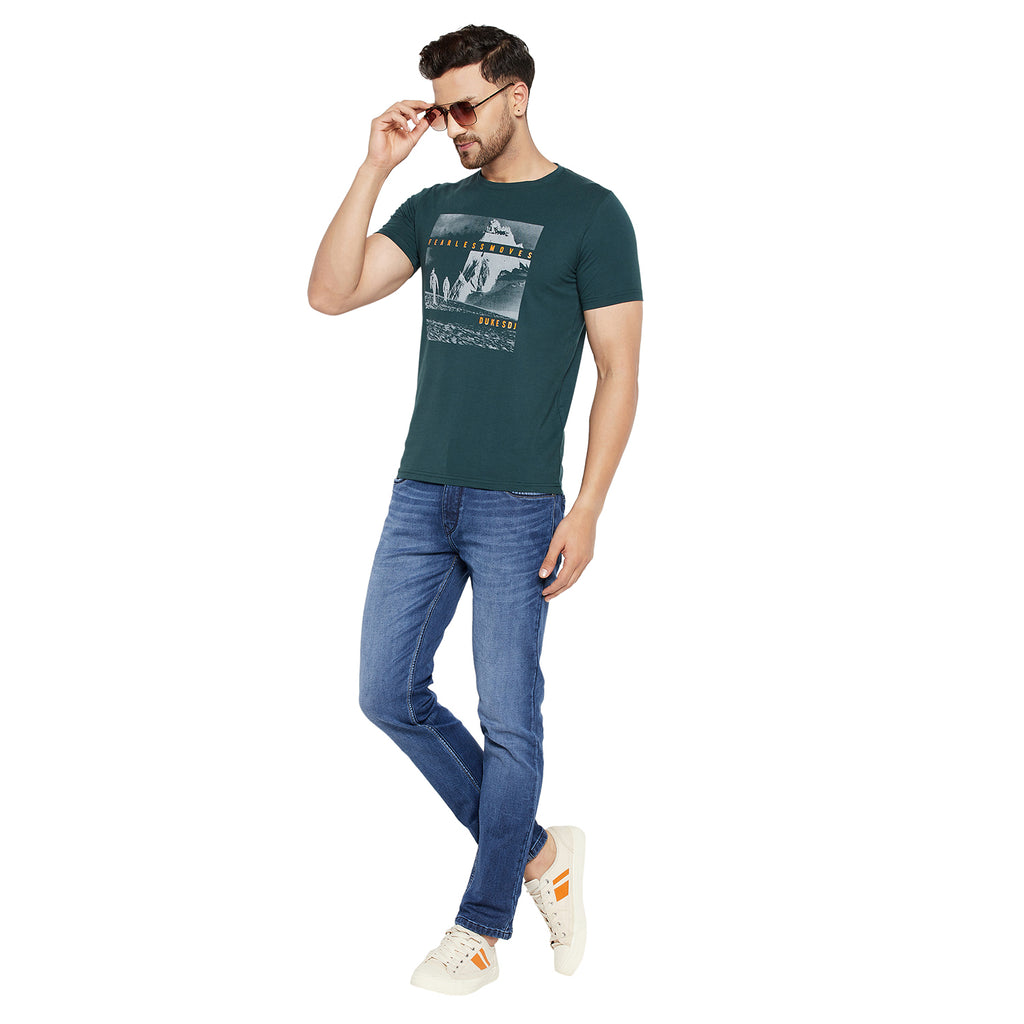 Duke Urban Men Half Sleeve Cotton T-shirt (LF5739)