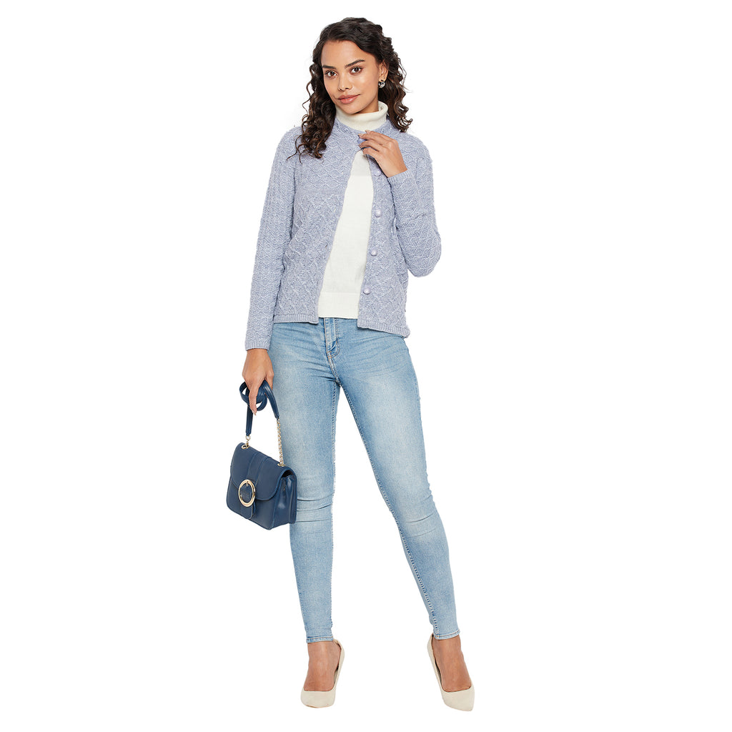 Duke Urban Women Round Neck Cardigan  (SDS1046)