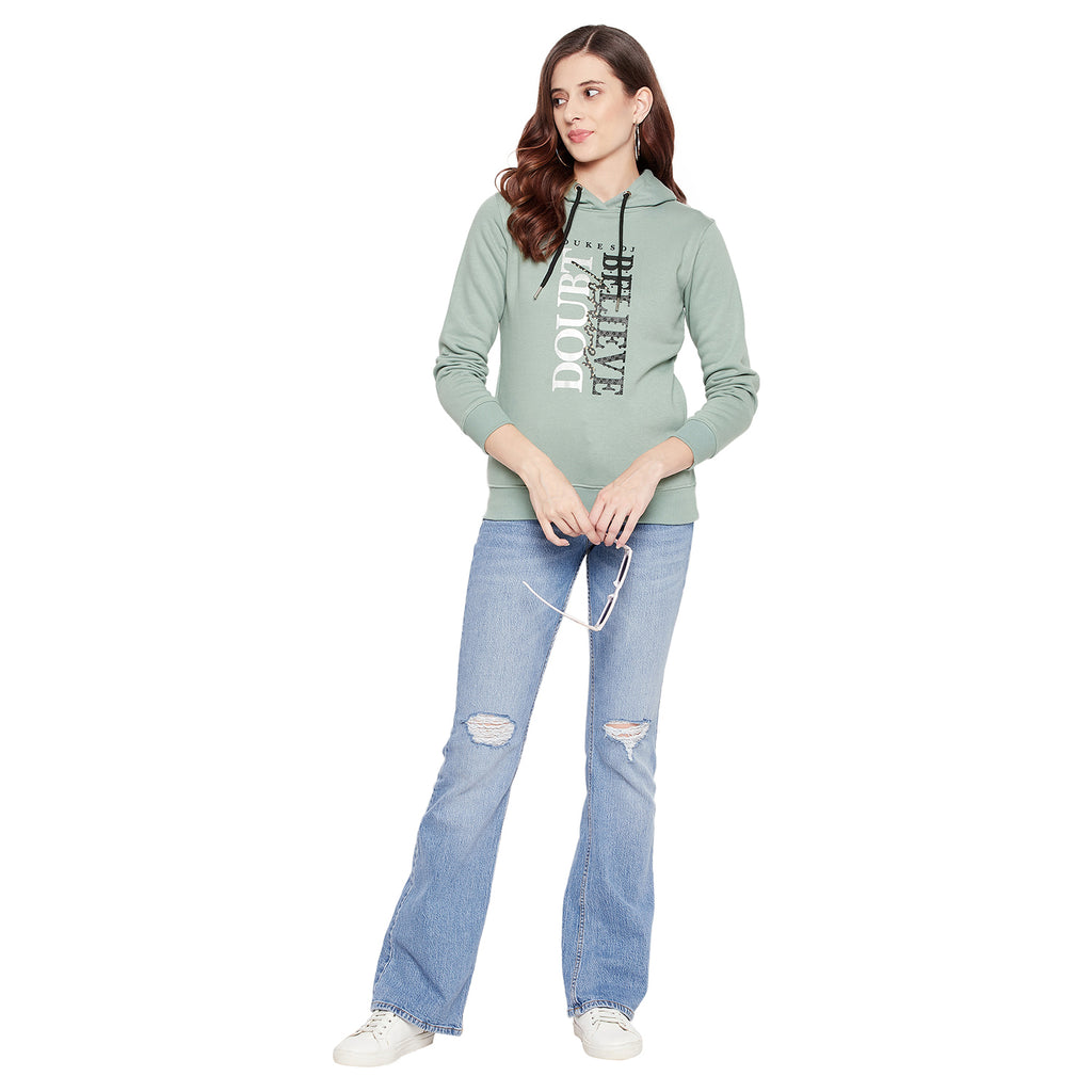 Duke Urban Women Full Sleeve Hooded Sweatshirt (LFX820)